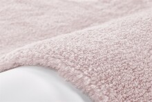 Teppich >Bali< in Puderrosa, 100% Polyester - 170x120cm (LxB)