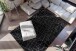 Teppich >Bijou< in Schwarz / Silber, 100% Polyester - 150x80cm (LxB)