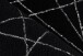 Teppich >Bijou< in Schwarz / Silber, 100% Polyester - 150x80cm (LxB)