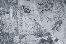 Teppich >Galaxy< in Grau / Blau, 100% Polyester - 240x170cm (LxB)