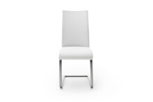Esszimmerstuhl >Muvo II< (2er Set) in cremeweiß - 43x103x52 (BxHxT)