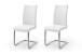 Esszimmerstuhl >Muvo II< (2er Set) in cremeweiß - 43x103x52 (BxHxT)