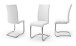 Esszimmerstuhl >Muvo II< (2er Set) in cremeweiß - 43x103x52 (BxHxT)