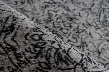 Teppich >Iglesia< in Grau / Schwarz - 230x160 (LxB)