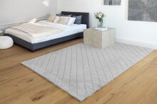 Teppich >Imala< in Grau, 100% Polyester - 160x120cm (LxB)