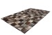 Teppich >Lavish< in Grau, 100% Leder - 150x80cm (LxB)