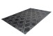 Teppich >Monroe< in Anthrazit, 100% Polyester - 150x80cm (LxB)