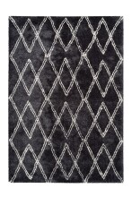 Teppich >Orlando< in Anthrazit, 100% Polyester -...
