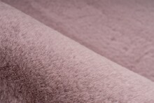 Teppich >Rabbit Light< in Rosa, 100% Polyester - 90x60cm (LxB)