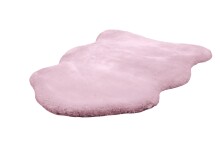 Teppich >Rabbit Light< in Rosa, 100% Polyester - 90x60cm (LxB)