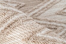 Teppich >Sarai< in Beige, 100% Polyester - 170x120cm (LxB)