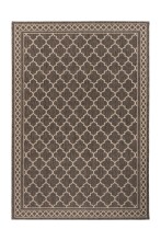 Teppich >Splash< in Braun / Creme, 100%...
