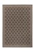 Teppich >Splash< in Braun / Creme, 100% Polypropylen - 150x80cm (LxB)