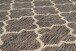 Teppich >Splash< in Braun / Creme, 100% Polypropylen - 150x80cm (LxB)