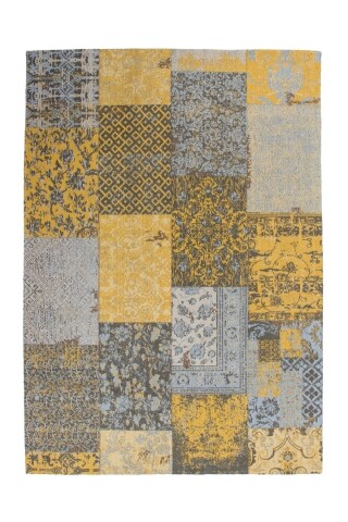 Teppich >Symphony< in Gold, 100% Baumwolle - 170x120cm (LxB)