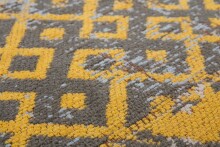 Teppich >Symphony< in Gold, 100% Baumwolle - 170x120cm (LxB)