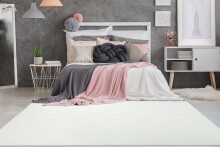 Teppich >Vivica< in Weiß, 100% Polyester -...