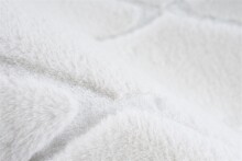 Teppich >Vivica< in Weiß, 100% Polyester - 150x80cm (LxB)