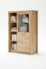 Wohnwand >Fenja< (3-teilig) in Kernbuche massiv - 243x175x46 (BxHxT)