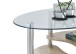 Couchtisch >PANTY< Sicherheitsglas, Ablage Artisan oder Sonoma Eiche - 42x90x55 (BxHxT)