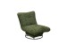 Drehsessel >MARANELLO< weicher Bezugsstoff winter moss - 96x75x93 (BxHxT)