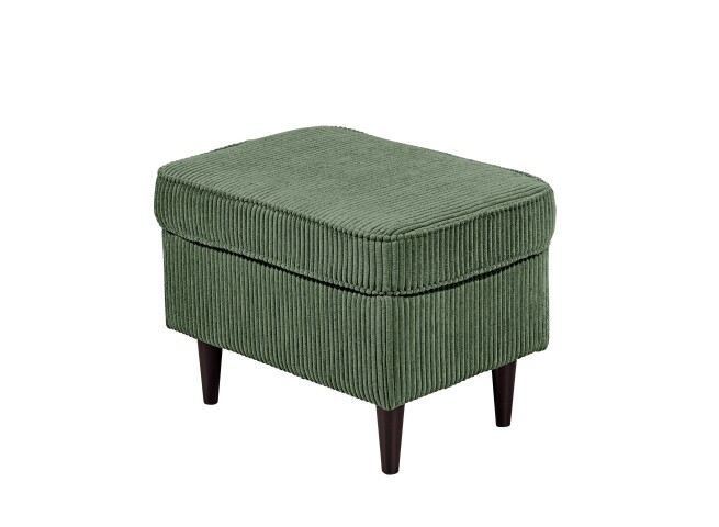 Fußhocker >OSKAR< in winter moss - 63x43x42 (BxHxT)