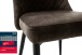 Esszimmerstuhl >ABOSHI< (4er Set) Taschenfederkern, Bezug Grau - 46x85x58 (BxHxT)
