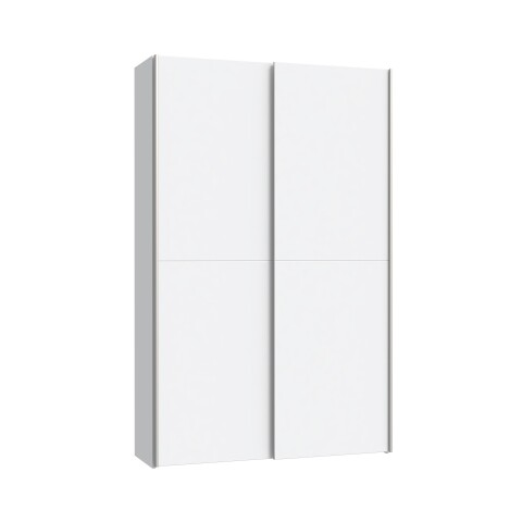 Mehrzweckschrank >OZZULA< 6 Böden, 2 Türen, in Weiss - 120,1x190,5x41,6cm (BxHxT)