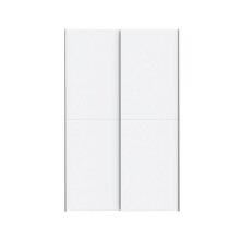 Mehrzweckschrank >OZZULA< 6 Böden, 2 Türen, in Weiss - 120,1x190,5x41,6cm (BxHxT)