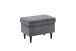 Ohrensessel >OSKAR< (Sessel und Hocker) in anthrazit - 78x102x98 (BxHxT)
