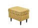 Ohrensessel >OSKAR< (Sessel und Hocker) in mustard - 78x102x98 (BxHxT)