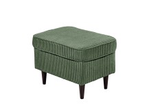 Ohrensessel >OSKAR< (Sessel und Hocker) in winter moss - 78x102x98 (BxHxT)