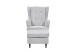 Ohrensessel >OSKAR< (Sessel und Hocker) in dove - 78x102x98 (BxHxT)