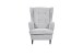 Ohrensessel >OSKAR< (Sessel und Hocker) in dove - 78x102x98 (BxHxT)