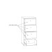 Kommode >TEMPRA2< 4 Schubladen, in Artisan Eiche  - 38,6x85,5x34,8cm (BxHxT)
