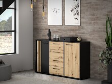 Sideboard >CARDIGAN< 2 Türen, 4 Schübe,...
