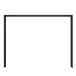 Passepartout >Passepartout< in Schwarz - 279,4x214,4x23,8cm (BxHxT)