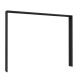 Passepartout >Passepartout< in Schwarz - 279,4x214,4x23,8cm (BxHxT)