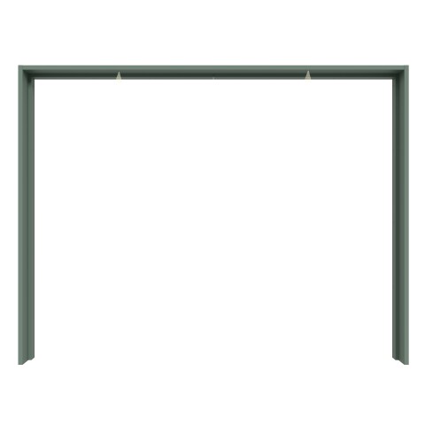 Passepartout >Passepartout< in Salbei - 280,9x215,9x23,8cm (BxHxT)