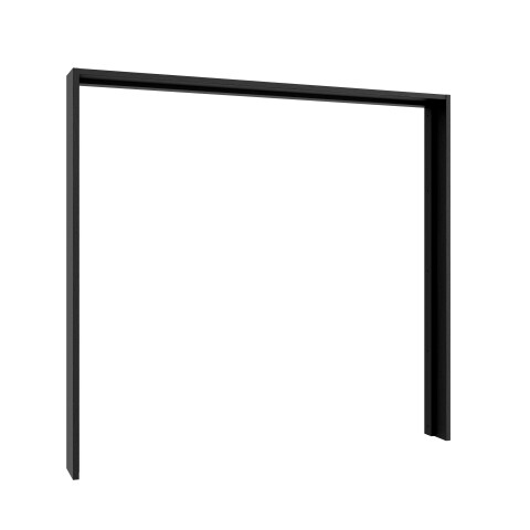 Passepartout >PASSEPARTOUTS< in Schwarz Eiche - 230,9x215,1x23,8cm (BxHxT)