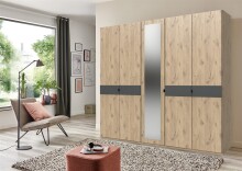 Drehtürenschrank >Budapest< 5 Türen,...