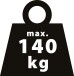 Freischwinger >GIBARA< (2er-Set) mit Griff, Bezug creme - 46x105x62 (BxHxT)