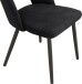 Esszimmerstuhl >Benne< (2er-Set) in Schwarz, Samt - 52x87x65cm (BxHxT)
