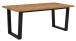 Esstisch >Hermine< in Natur, MDF - 180x76x90cm (BxHxT)