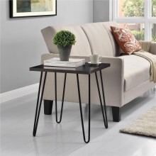 Beistelltisch >Sone< in Espresso - 49x55x49cm (BxHxT)