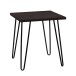 Beistelltisch >Sone< in Espresso - 49x55x49cm (BxHxT)