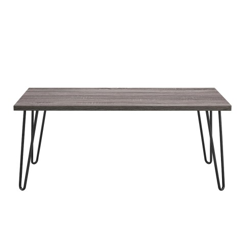 Couchtisch >Sone< in Grau - 105x45x49cm (BxHxT)