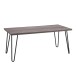 Couchtisch >Sone< in Grau - 105x45x49cm (BxHxT)