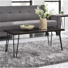Wohnzimmertisch >Sone< in Braun - 105x45x49cm (BxHxT)