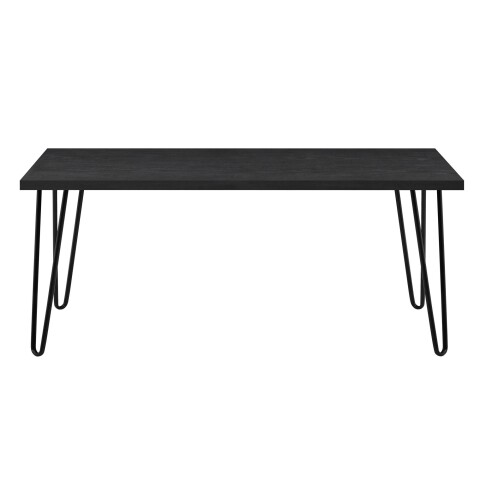 Couchtisch >Sone< in Schwarz - 105x45x49cm (BxHxT)